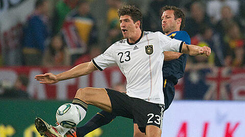 Angeschlagen: Mario Gomez