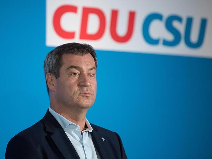 Bayerns Ministerpräsident Markus Söder bei einer Pressekonferenz Ende August.