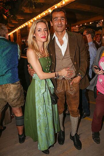 Erol Sander und sein Frau Caroline Goddet.