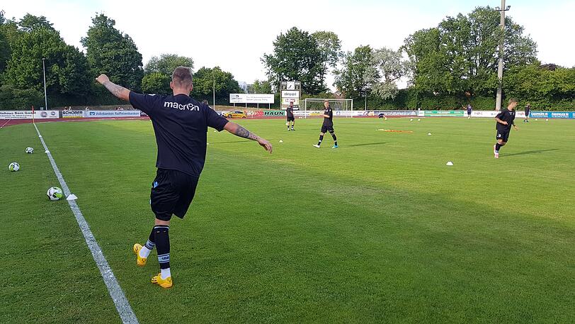 Die Bilder vom Testspiel der Löwen in Landshut.