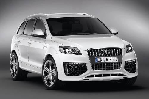 Ganz in Weiß: dei Audi Q7 Coastline für die Design Miami.