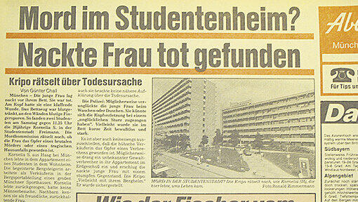 Mord im Studentenheim: So berichtete die AZ damals über den Fall Mord im Studentenheim: So berichtete die AZ damals über den Fall