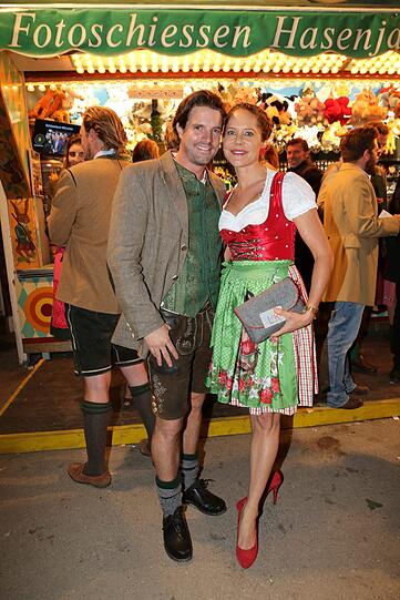 Doreen Dietel mit Freund Tobias Guttenberg.