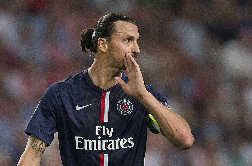 Zlatan Ibrahimovic - Paris St. Germain - Marktwert: 26 Millionen Euro