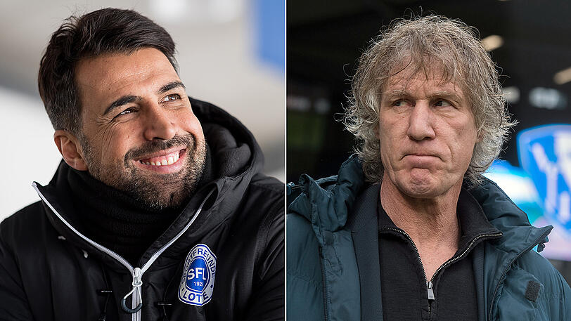Ismail Atalan vom Drittligisten Sportfreunde Lotte (links) soll Gertjan Verbeeks Nachfolger beim VfL Bochum werden.