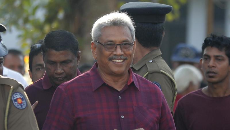 Der frühere Verteidigungsminister Gotabhaya Rajapaksa wird neuer Präsident von Sri Lanka. Der frühere Verteidigungsminister Gotabhaya Rajapaksa wird neuer Präsident von Sri Lanka.