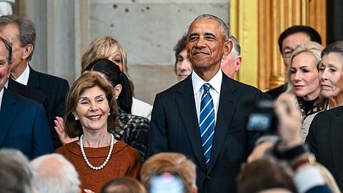 Barack Obama entschuldigte sich bereits für sein Photobombing.
