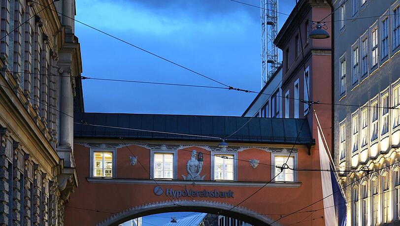 Einfach schön: der alte Hypobank-Bogen in der Maffeistraße.