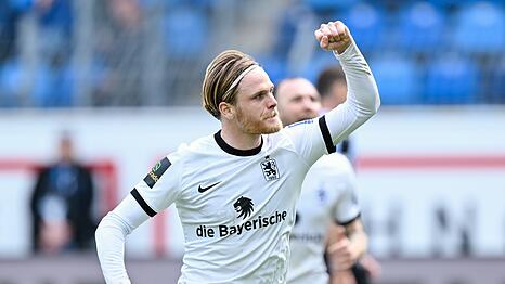 Der Einsatz von Thore Jacobsen gegen Verl ist nach einer Erkrankung fraglich. (Archivbild)