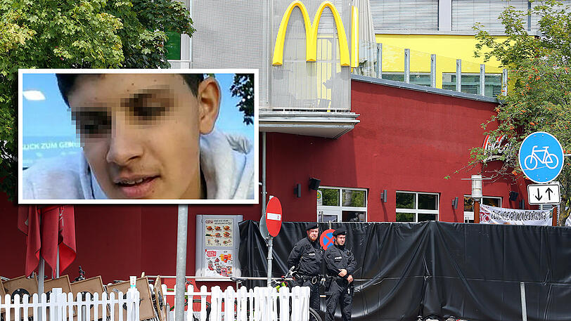 In und vor der McDonald's Filiale am OEZ tötete Ali David S. neun Menschen.