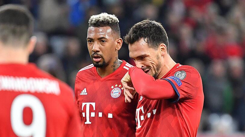 Wirkten gegen Ajax Amsterdam nicht immer souverän: Jérôme Boateng und Mats Hummels