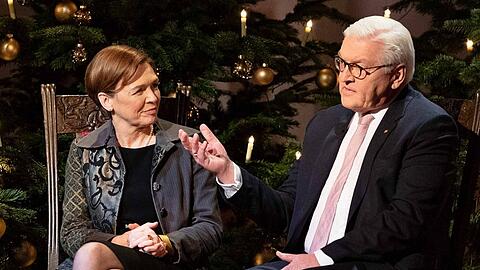 Auch im vergangenen Jahr zeigte das ZDF "Weihnachten mit dem Bundespräsidenten" mit Frank-Walter Steinmeier und Elke Büdenbender.