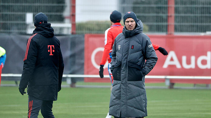 Für die Bayern bleibe im Training zu wenig Zeit für Standards, sagt Trainer Julian Nagelsmann.