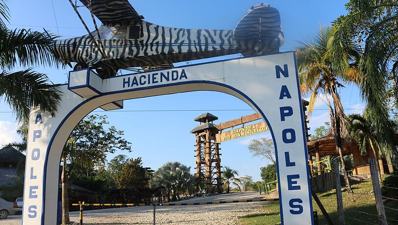 Die "Hacienda Nápoles" war das Luxusanwesen von Drogenboss Pablo Escobar. (Archivbild)