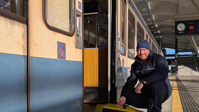 Die MVG stattet die B-Wagen der U-Bahn mit Faltrampen aus.