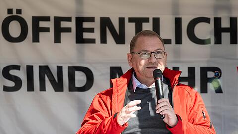 Verdi-Chef Frank Werneke sieht wenig Platz f&uuml;r die AfD im Gewerkschaftslager. (Archivfoto)