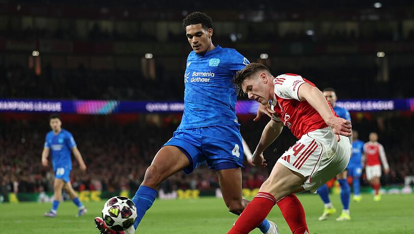 Zur&uuml;ck in Leverkusens Abwehr: Jarell Quansah. (Archivbild)