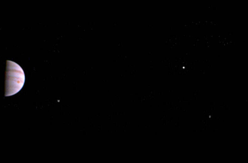 Die Sonde hatte den Jupiter in der vergangenen Woche nach fünf Jahren Flug erreicht. Foto: NASA