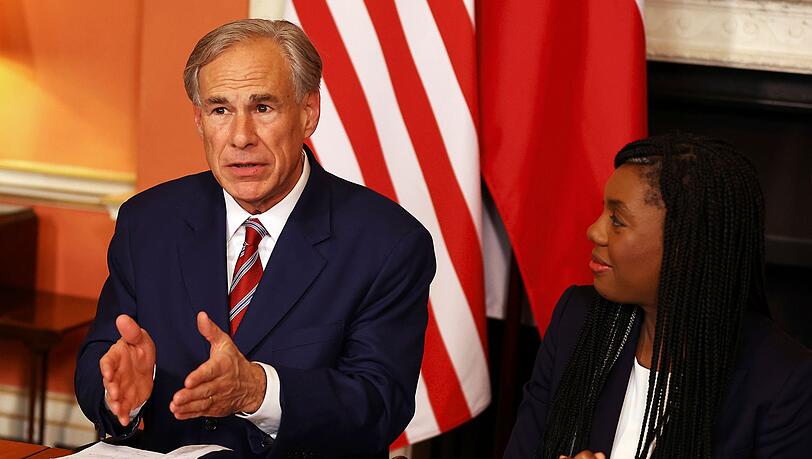 In Texas entschied sich Gouverneur Greg Abbott selbst, die Nationalgarde einzusetzen. (Archivbild)