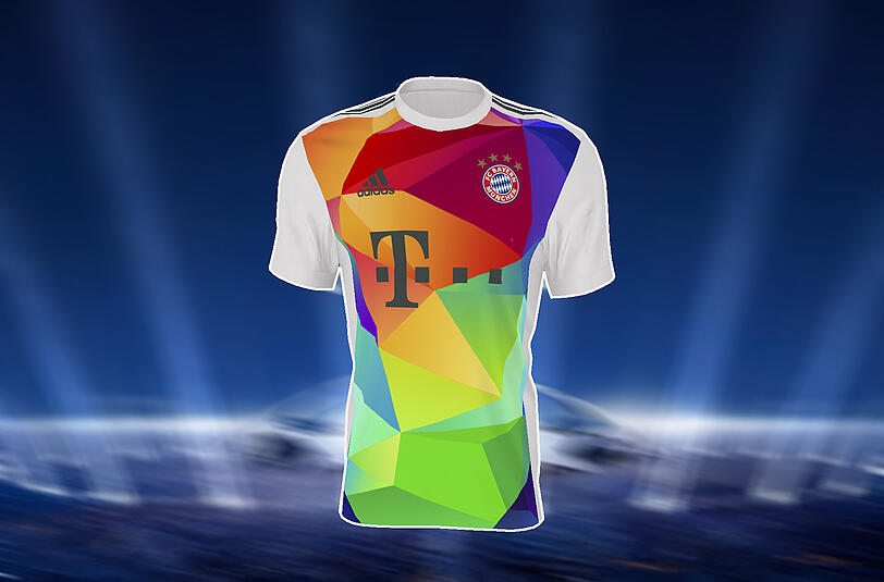 Fans entwerfen Designs für ein Bayern-Trikot: Eines dieser Leiberl wird das Champions-League-Trikot 2017/2018 des Rekordmeisters.
