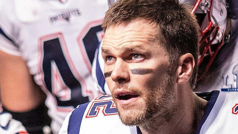 Tom Brady während des Super Bowl im vergangenen Jahr. Tom Brady während des Super Bowl im vergangenen Jahr.