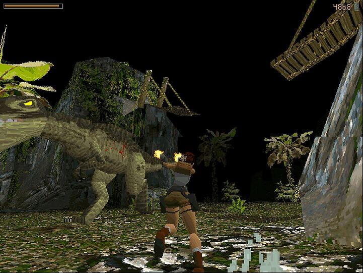 Eine Revolution bei Grafik und Gameplay: Ende Oktober 1996 bringt das britische Software-Haus Core Design das erste "Tomb Raider" auf den Markt - und mit ihm den ersten ernstzunehmenden Spiele-Superstar, der die ganze Medienwelt im Sturm erobert und obendrein kein muskelbepackter Kerl ist.