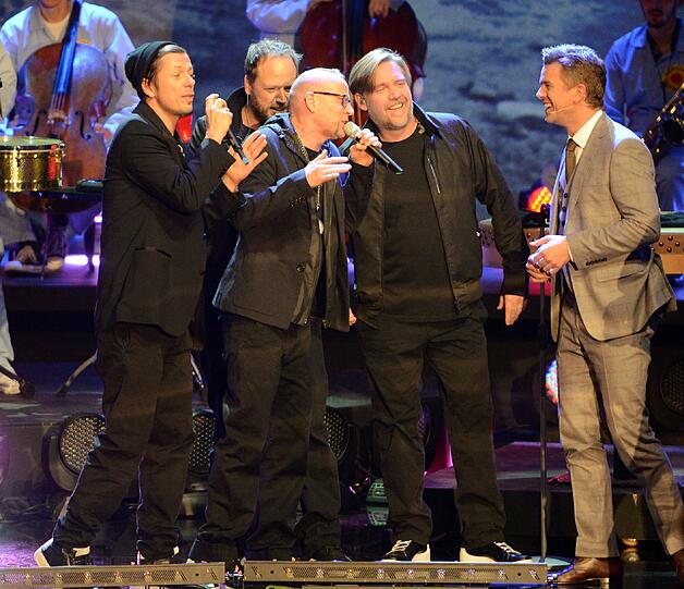 Die deutsche Rap-Formation "Die Fantastischen Vier"