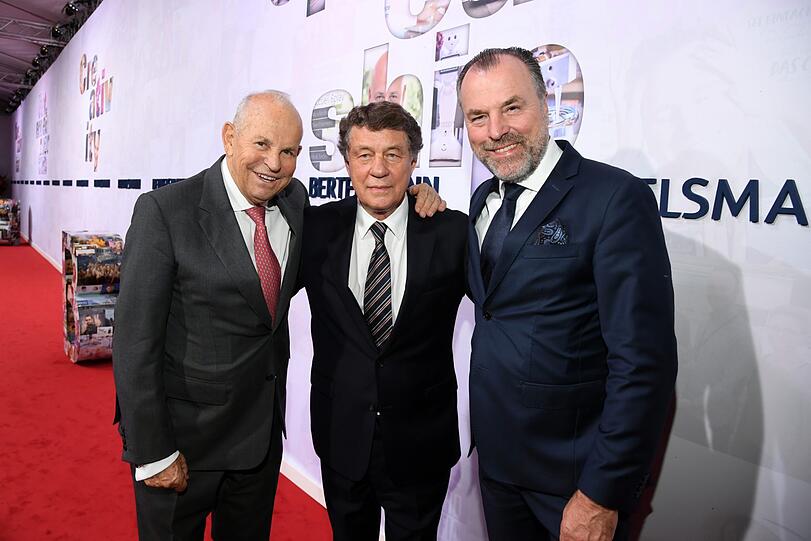 Wilfried Sauerland, Otto Rehhagel und Clemens Tönnies