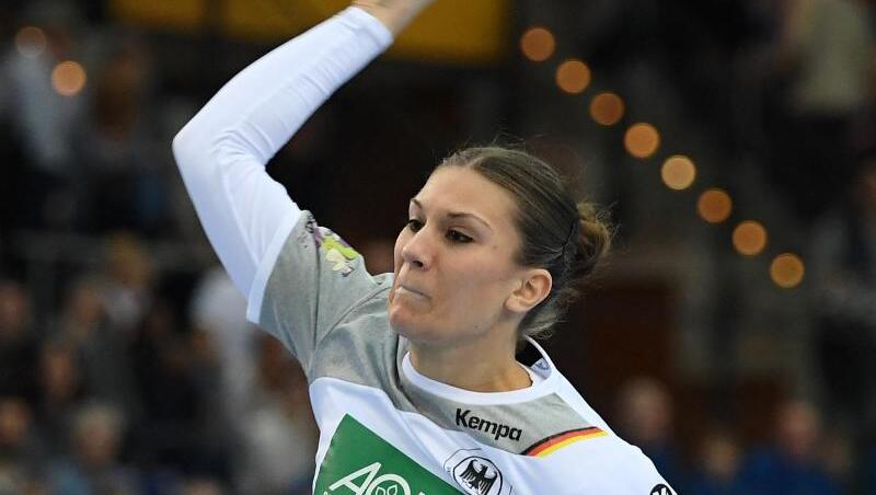 Führt die DHB-Frauen in Frankreich als Kapitänin an: Julia Behnke. Führt die DHB-Frauen in Frankreich als Kapitänin an: Julia Behnke.