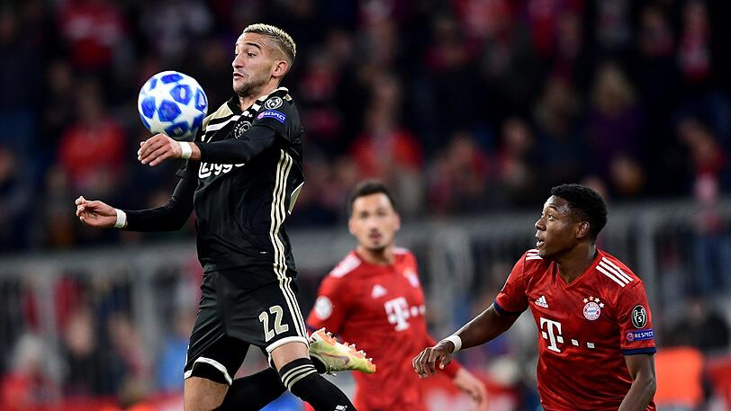 Hakim Ziyech lief in beiden Champions-League-Gruppenspielen gegen den FC Bayern auf.