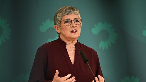 Gr&uuml;nen-Fraktionschefin Britta Ha&szlig;elmann findet das Wehrdienst-Modernisierungsgesetz schlecht gemacht. (Archivbild)