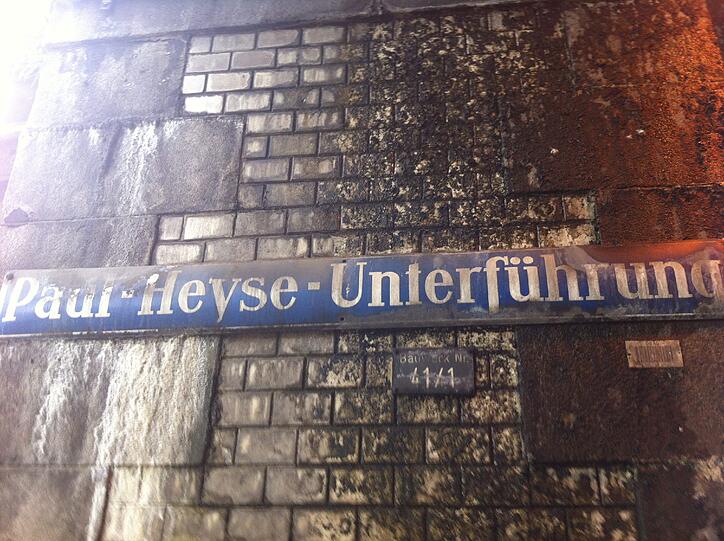 Schandfleck Paul-Heyse-Unterführung. Die Bilder.