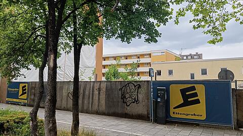 Der Anblick von der Marsstraße aus: hier geht seit Jahren nichts voran.