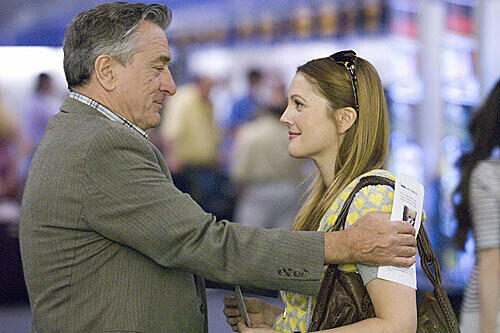 Robert de Niro und Drew Barrymore im Film "Everybody's fine"