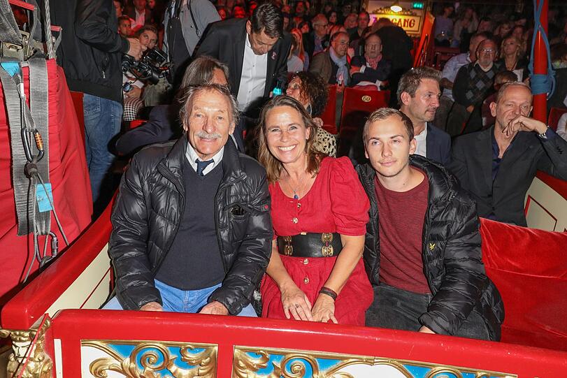 Franz Xaver Kroetz und Marie Theres Kroetz-Relin mit Sohn Ferdinand
