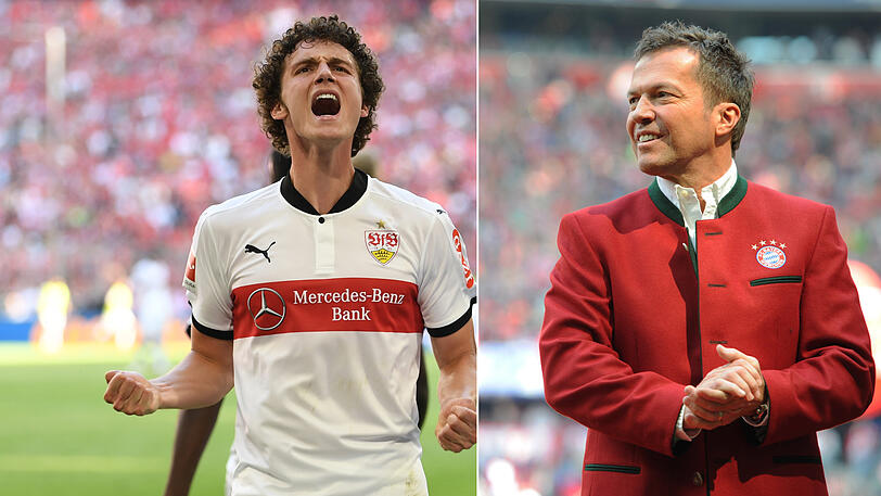 Lothar Matthäus (r.) begleitet den FC Bayern auf seiner USA-Reise und hat sich unter anderem zu Benjamin Pavard geäußert.