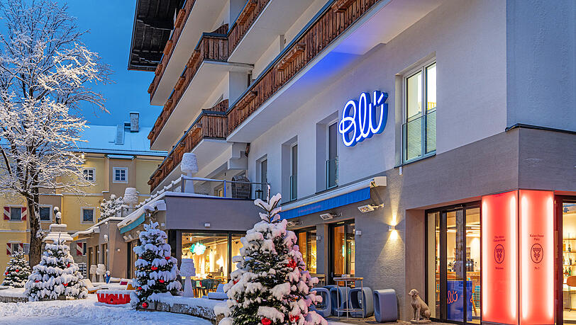 Das Blü liegt im Zentrum von Bad Hofgastein.