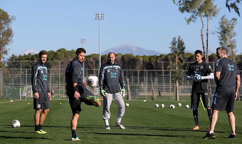 Die Bilder vom Vormittagstraining der Löwen an Tag 4 in belek.