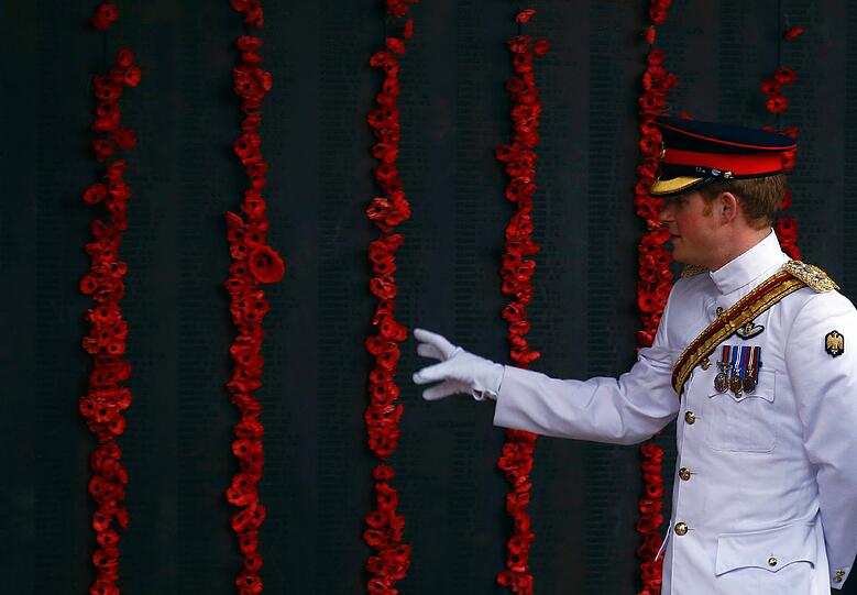 Prinz Harry bei seinem Besuch in Australien