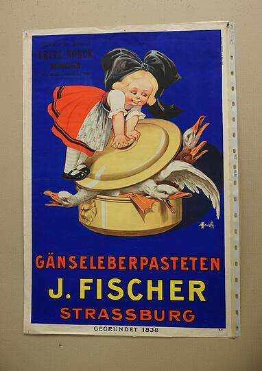 1928: Sogar Gänseleberpastete aus Straßburg gibt&rsquo;s in München &ndash; bei Fritz Boeck am Rindermarkt 10.