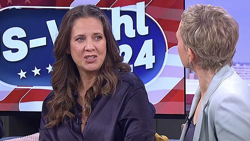 Dana Schweiger schätzt im "Sat.1 Frühstücksfernsehen" die Präsidentschaftswahl in den USA ein.