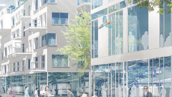 Vor ihren Wohnungen sollen die Bewohner Musik machen und Tischtennis spielen dürfen . . . Vor ihren Wohnungen sollen die Bewohner Musik machen und Tischtennis spielen dürfen . . .