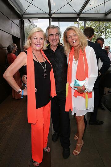 Susanne Wiebe mit Freund Dr. Karsten Temme und Schwester Petra Wiebe