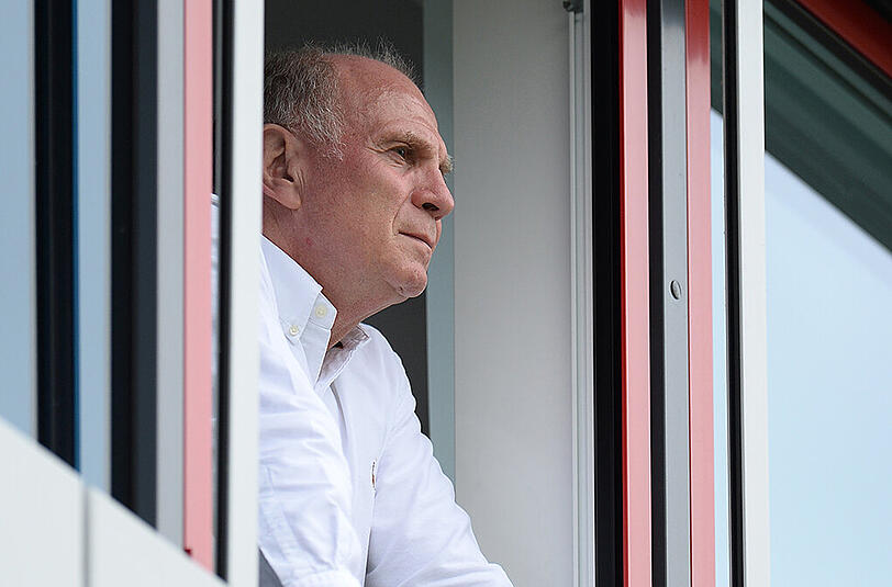 Besuch von Willi Lemke: Uli Hoeneß