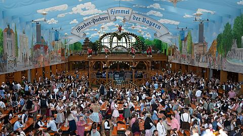 Die reservierbaren Pl&auml;tze in den Bierzelten sind ausgebucht. (Archivbild)