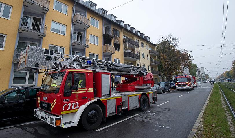 Wohnungsbrand in der Berg-am-Laim-Straße - die Bilder.