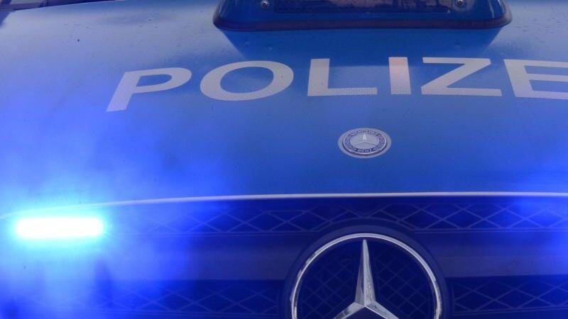 Polizeiwagen mit Blaulicht. Foto: Patrick Seeger/Archiv