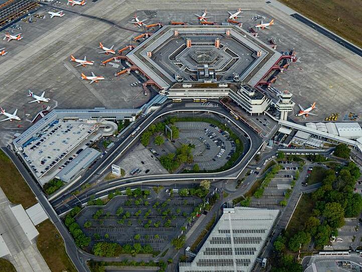 Blick auf den Flughafen Tegel. Als Schließungstermin gilt der 15. Juni.