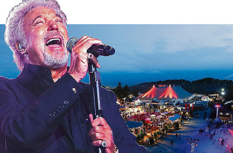 Hielt mal eine Note, bis er in Ohnmacht fiel: Tom Jones.