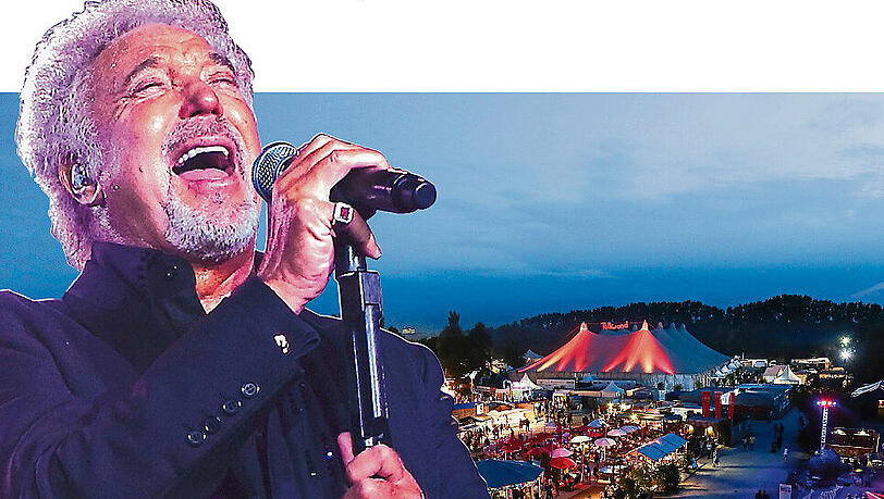 Hielt mal eine Note, bis er in Ohnmacht fiel: Tom Jones. Hielt mal eine Note, bis er in Ohnmacht fiel: Tom Jones.
